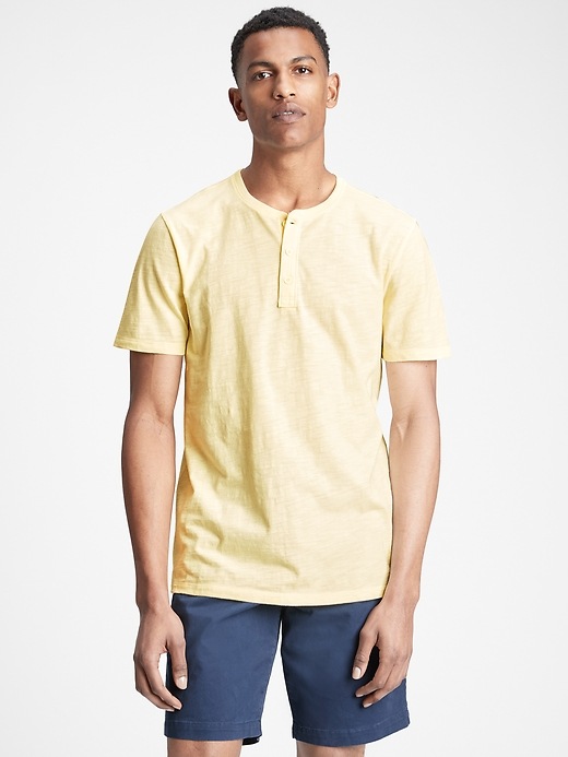 Image number 8 showing, Lived-In Henley T-Shirt