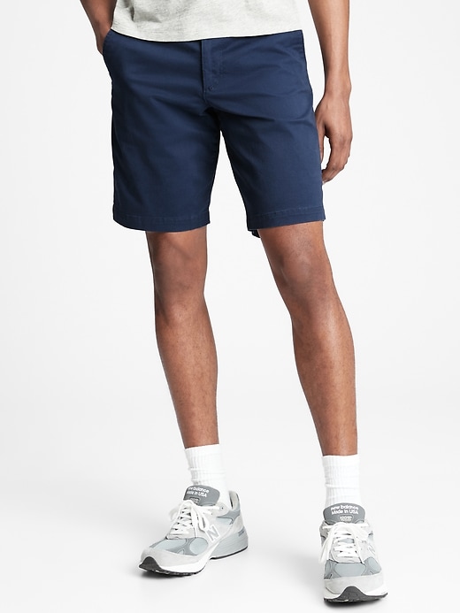 Image number 4 showing, 10" Essential Khaki Shorts