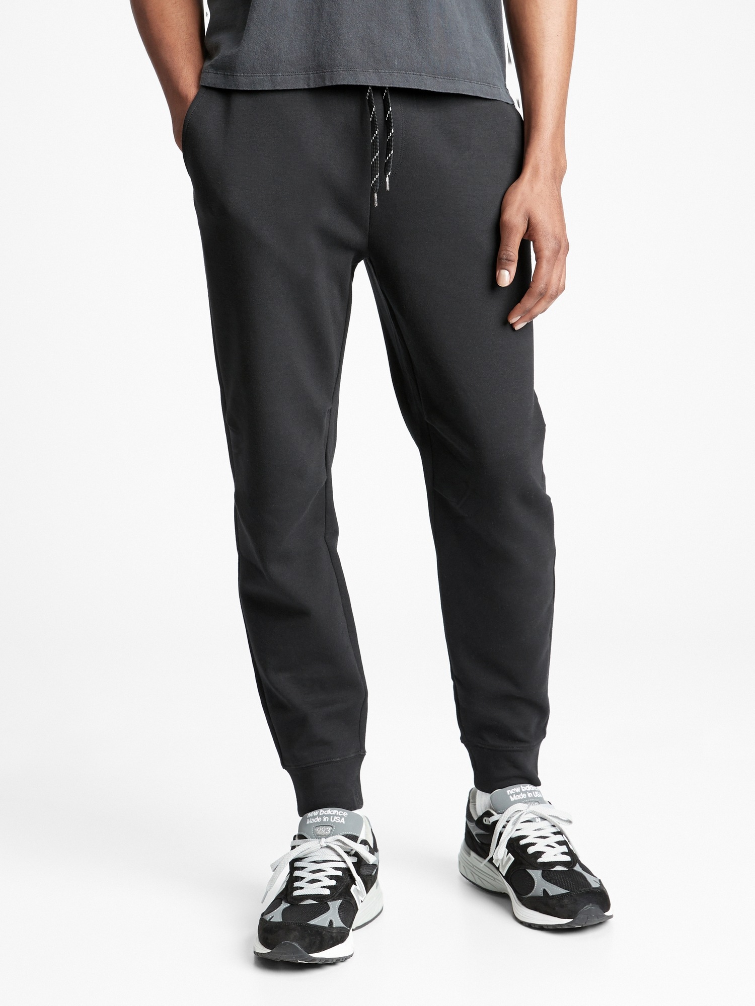 topshop ribbed skinny joggers