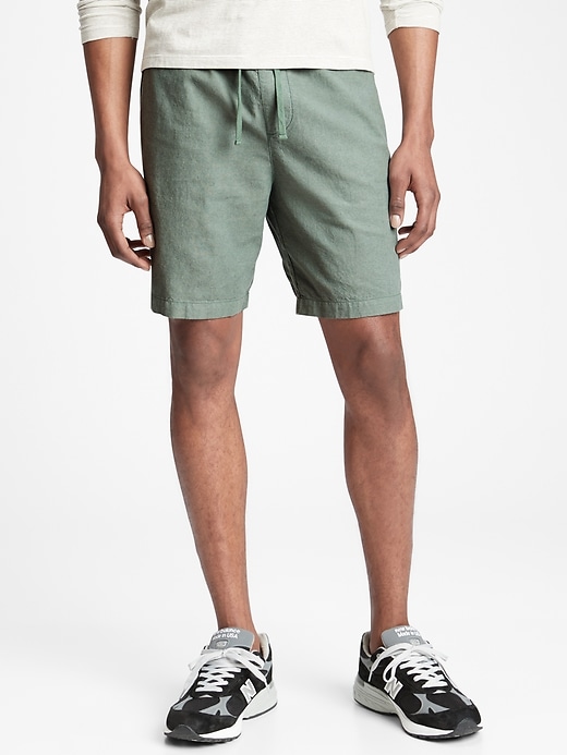 Image number 6 showing, 8" Easy Linen Shorts