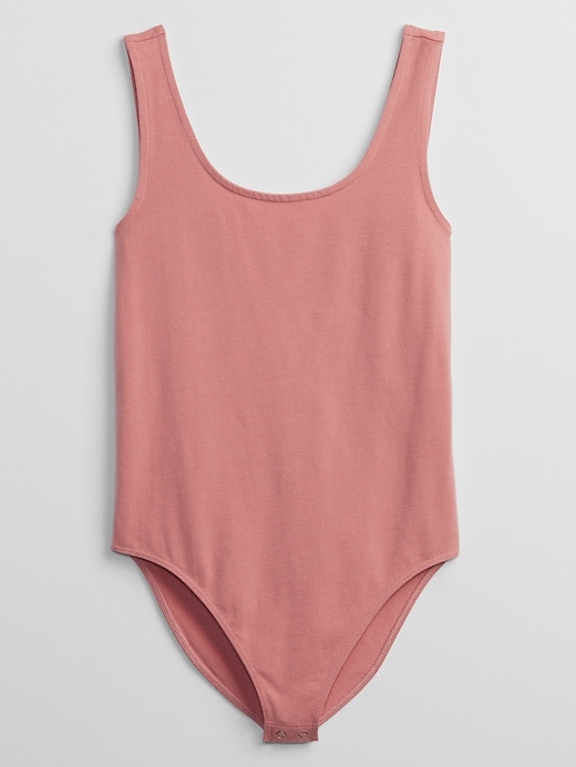 Image number 5 showing, Sleeveless Scoopneck Bodysuit