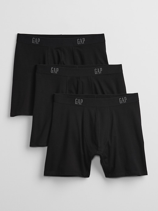 Gap Logo Boxer Briefs (3Pack) Gap Factory