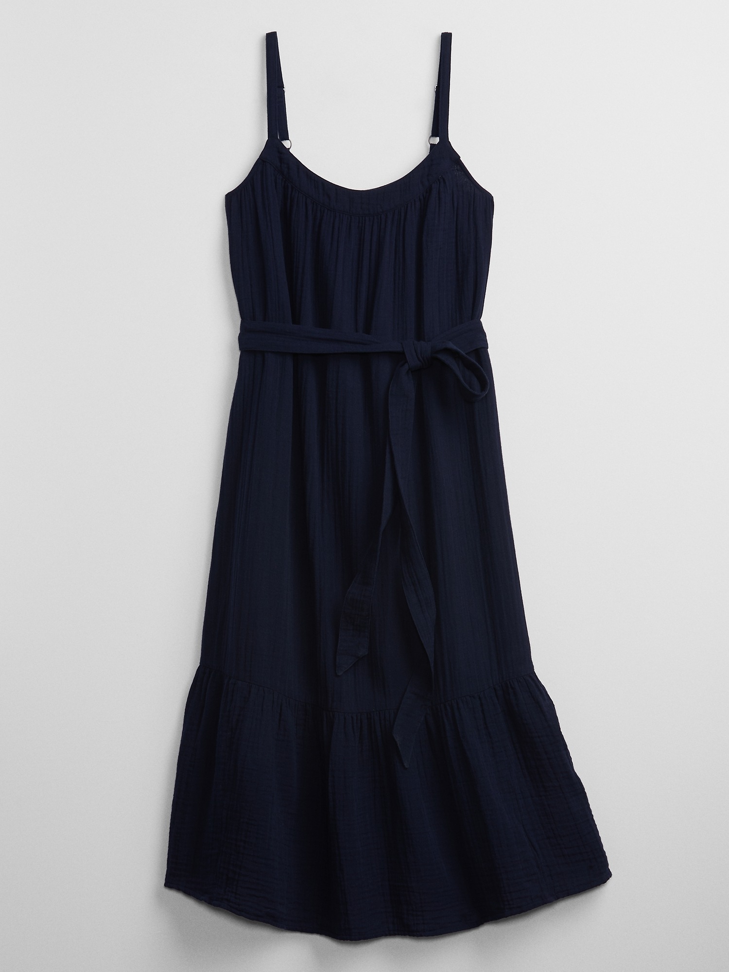 Tiered Midi Dress Gap Factory