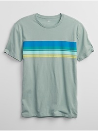 View large product image 3 of 3. Everyday Stripe T-Shirt