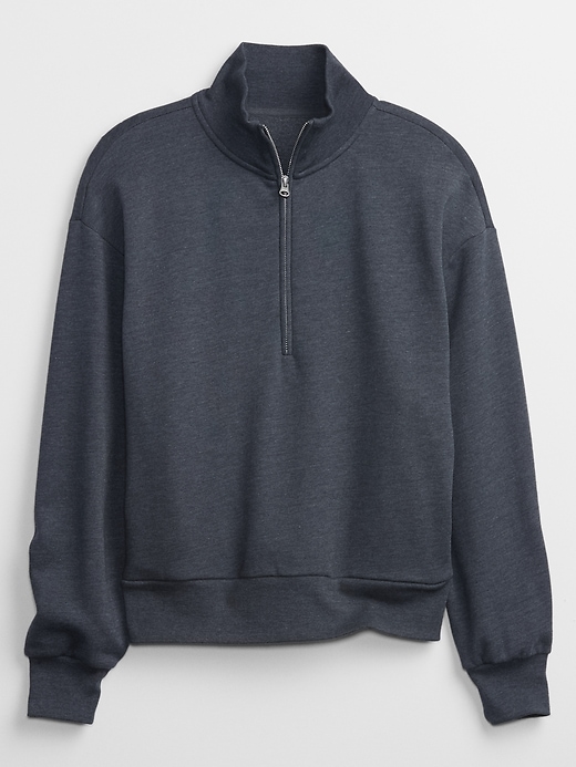 Image number 5 showing, Half-Zip Mockneck Sweatshirt