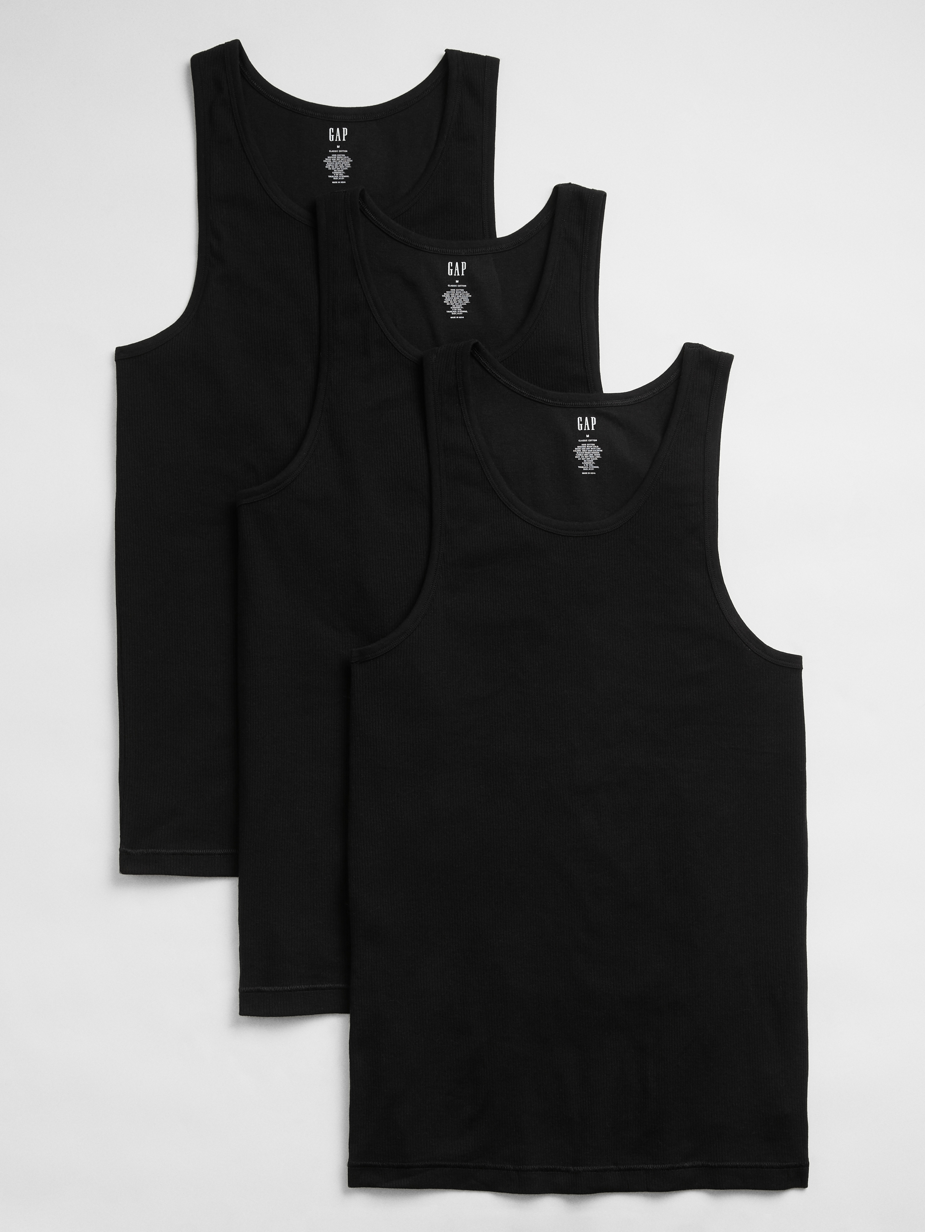Tシャツ・カットソー BURBERRY BLACK STRETCH COTTON TANK TOP Treasures of NYC - Burberry Black Logo Tank