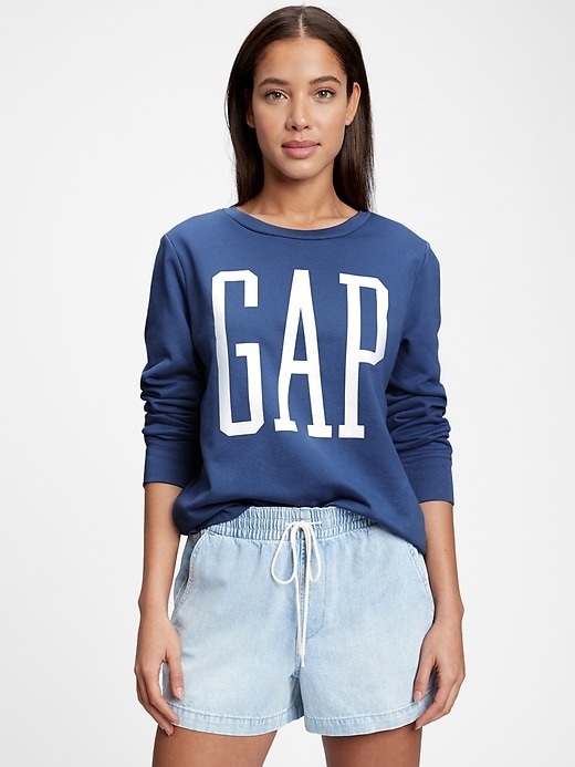 Image number 3 showing, Gap Logo Crewneck Sweatshirt