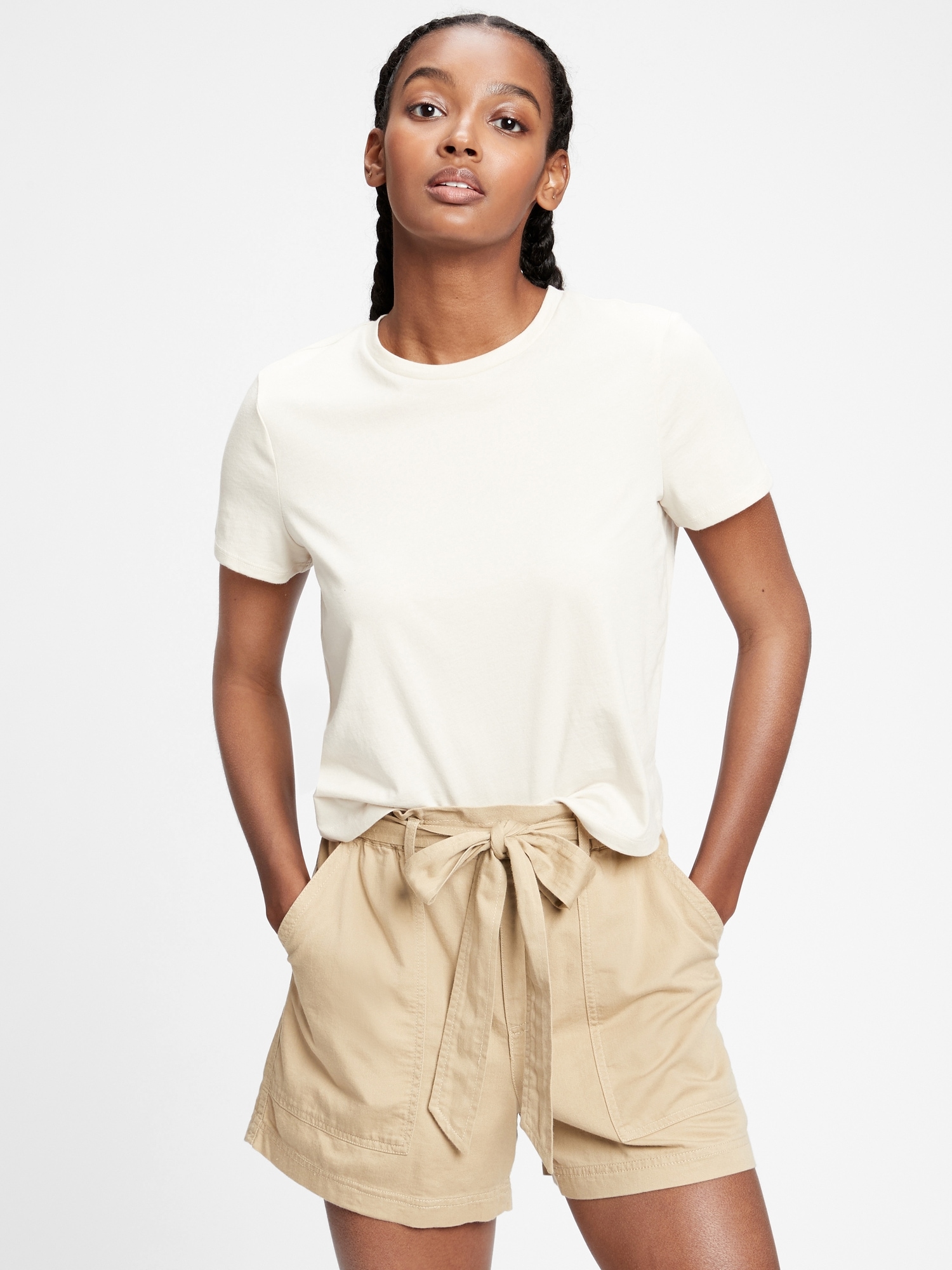 gap shrunken tee