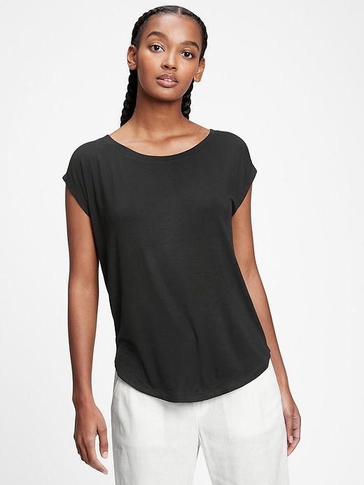 Royal V-Neck Oversized Dolman Top