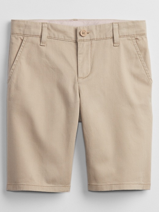 Image number 4 showing, Kids Uniform Shorts with Stretch