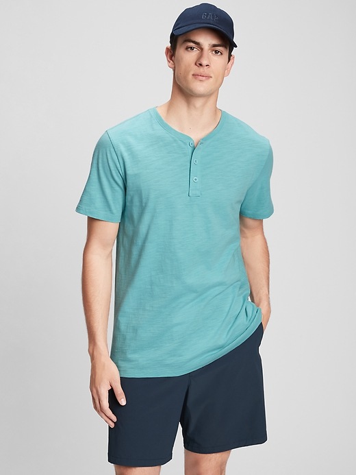 Image number 6 showing, Lived-In Henley T-Shirt