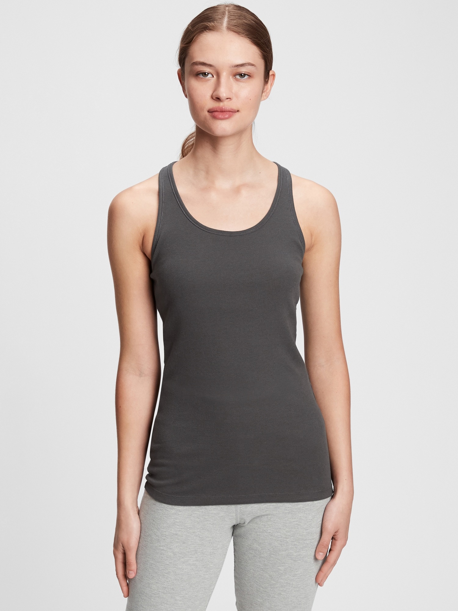 Ribbed Support Tank Top Gap Factory