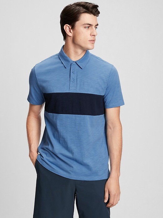 View large product image 1 of 1. Lived-In Polo Shirt