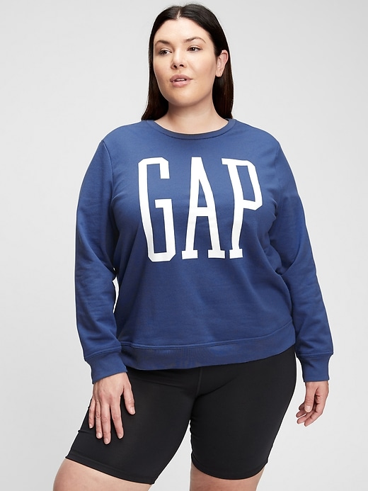 Image number 1 showing, Gap Logo Crewneck Sweatshirt
