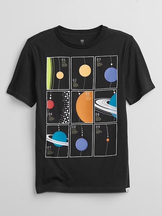 Image number 3 showing, Kids Interactive Graphic T-Shirt