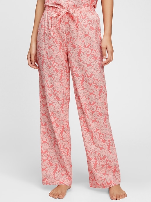 Image number 1 showing, Poplin PJ Pants