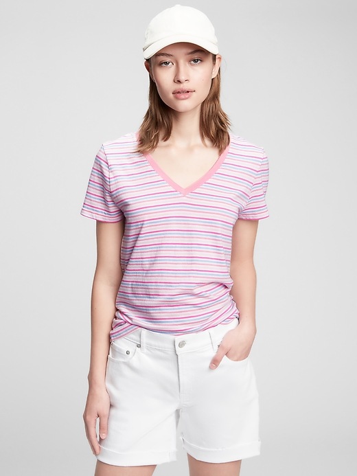Image number 8 showing, Favorite Stripe T-Shirt