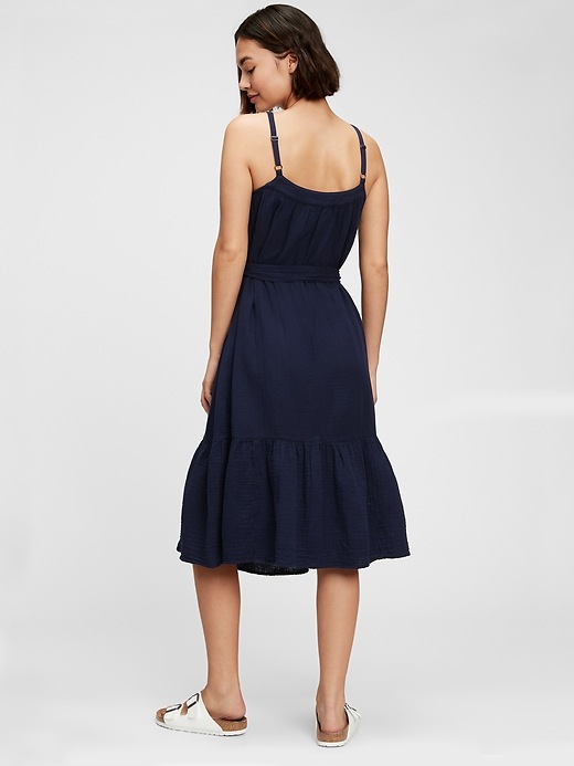 Tiered Midi Dress | Gap Factory