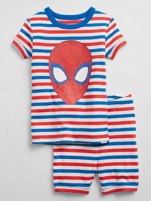 View large product image 1 of 1. babyGap &#124 Marvel Spider-Man 100% Organic Cotton Graphic PJ Set