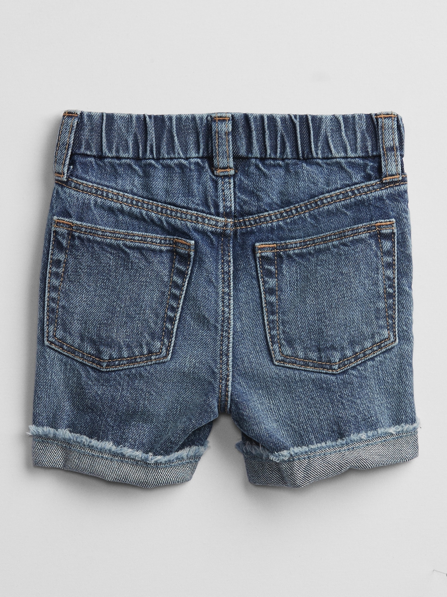 Baby PullOn Denim Shorts Gap Factory