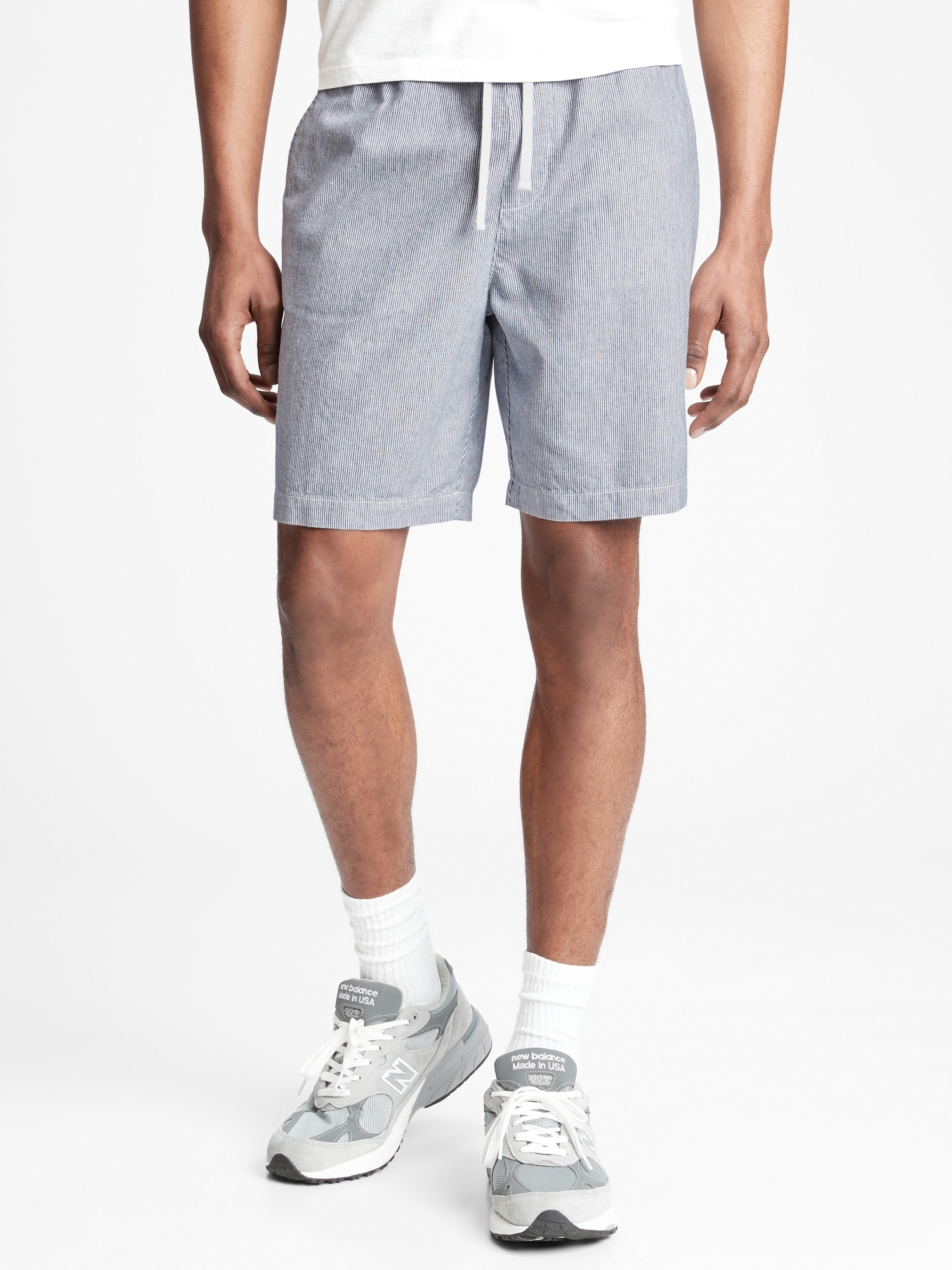 linen shorts gap