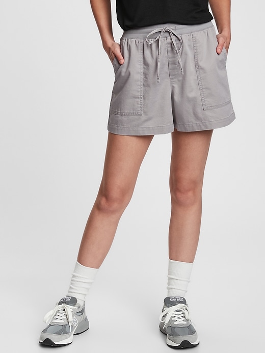 Pull-On Utility Shorts with Washwell