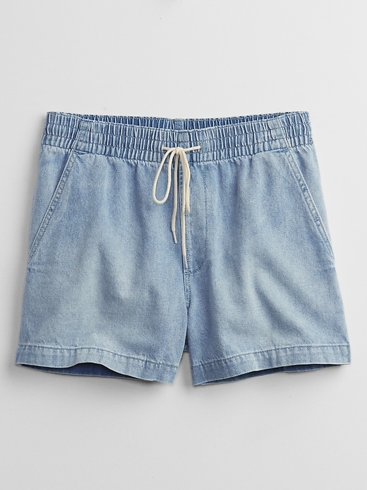 Image number 5 showing, 3'' Denim Pull-On Shorts
