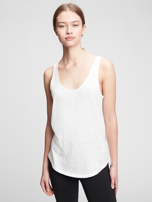 View large product image 1 of 1. ForeverSoft Scoopneck Tank Top
