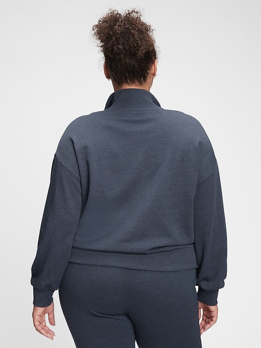 Image number 4 showing, Half-Zip Mockneck Sweatshirt