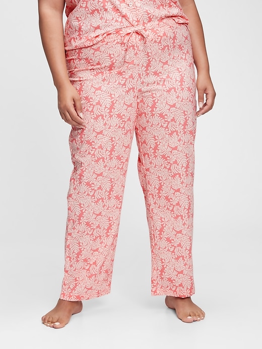 Image number 3 showing, Poplin PJ Pants