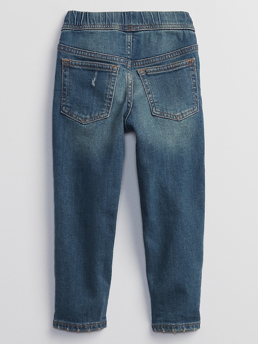 Image number 2 showing, Toddler Pull-On Slim Jeans
