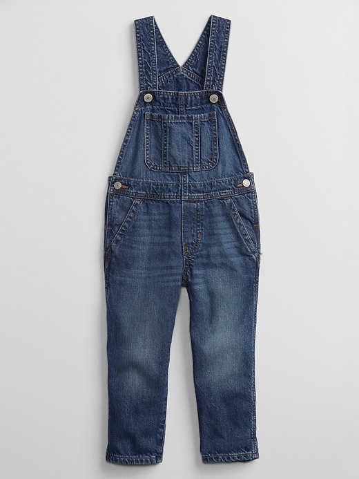 Toddler Denim Overalls with Washwell