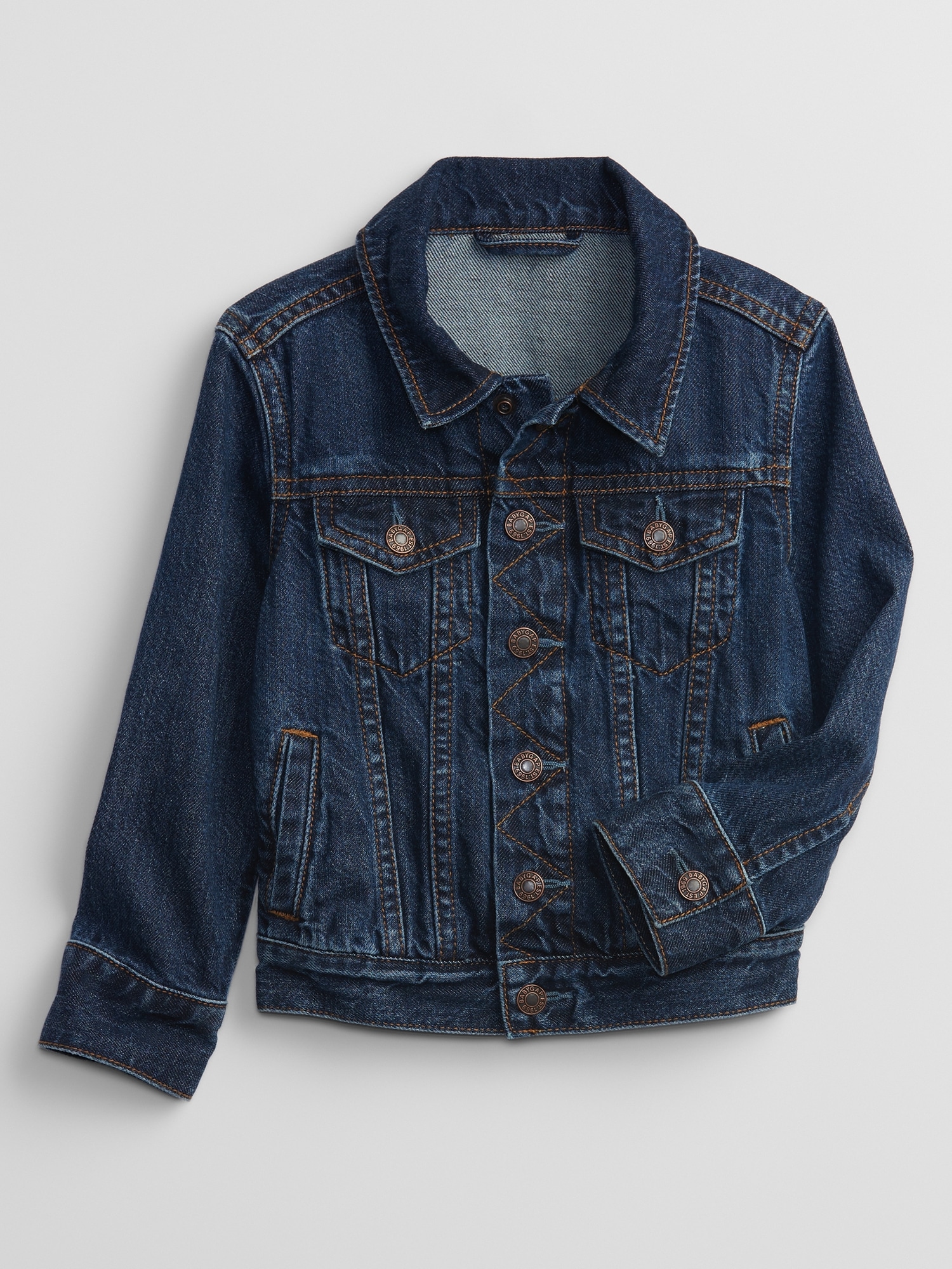 babyGap Icon Denim Jacket with Washwell | Gap Factory