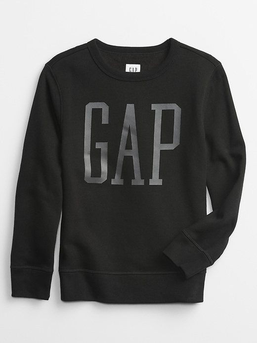 View large product image 1 of 1. Kids Gap Logo Crewneck Sweatshirt