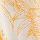 golden floral print