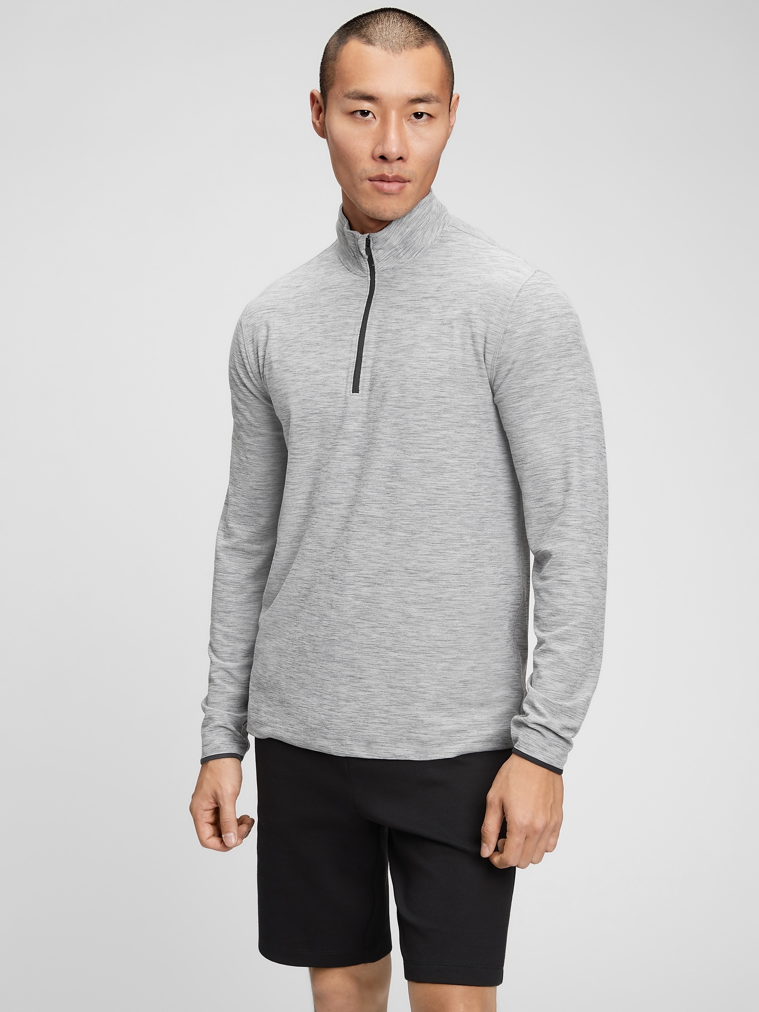 GapFit All Day Quarter-Zip T-Shirt