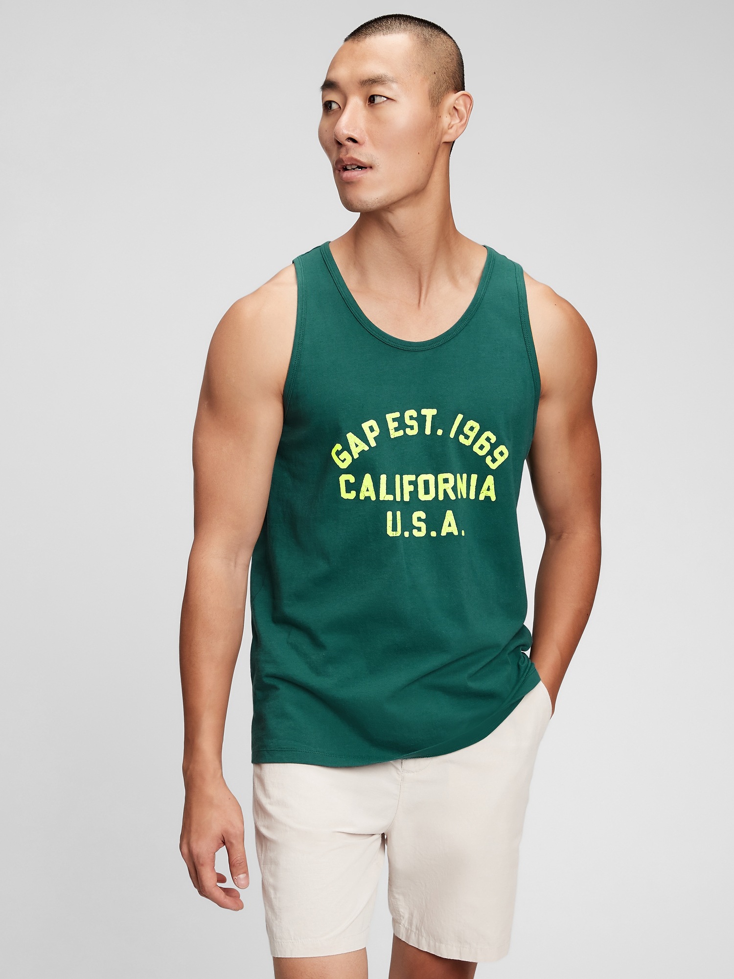 Gap Logo Tank Top Gap Factory