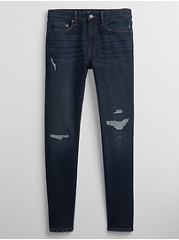 Slim Taper Destructed GapFlex Jeans with Washwell&#153 