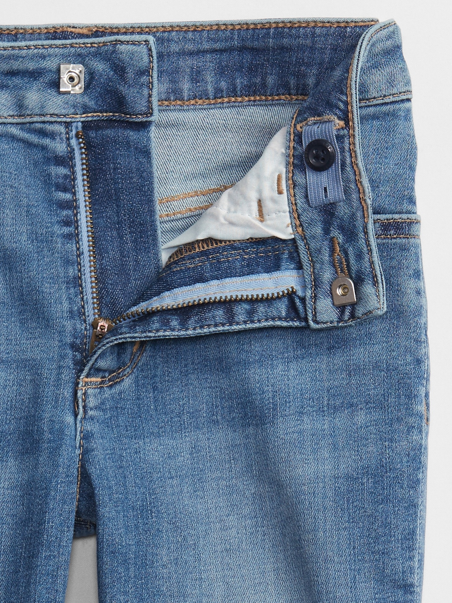 Kids High Rise Jeggings with Washwell 