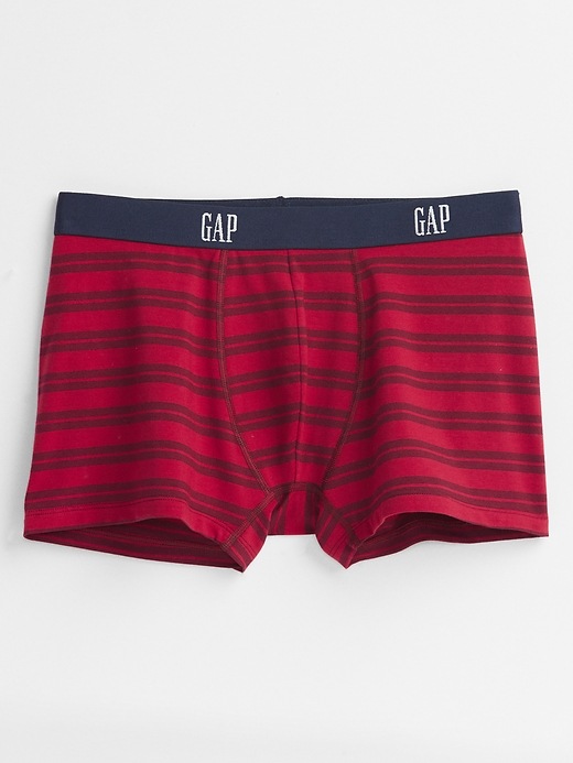 View large product image 1 of 1. 3" Gap Logo Print Boxer Brief Trunks