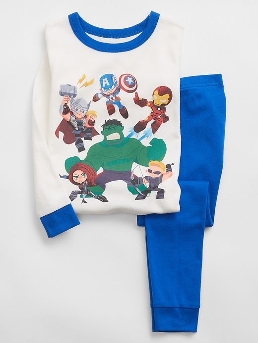 View large product image 1 of 1. babyGap &#124 Marvel Avengers 100% Organic Cotton PJ Set