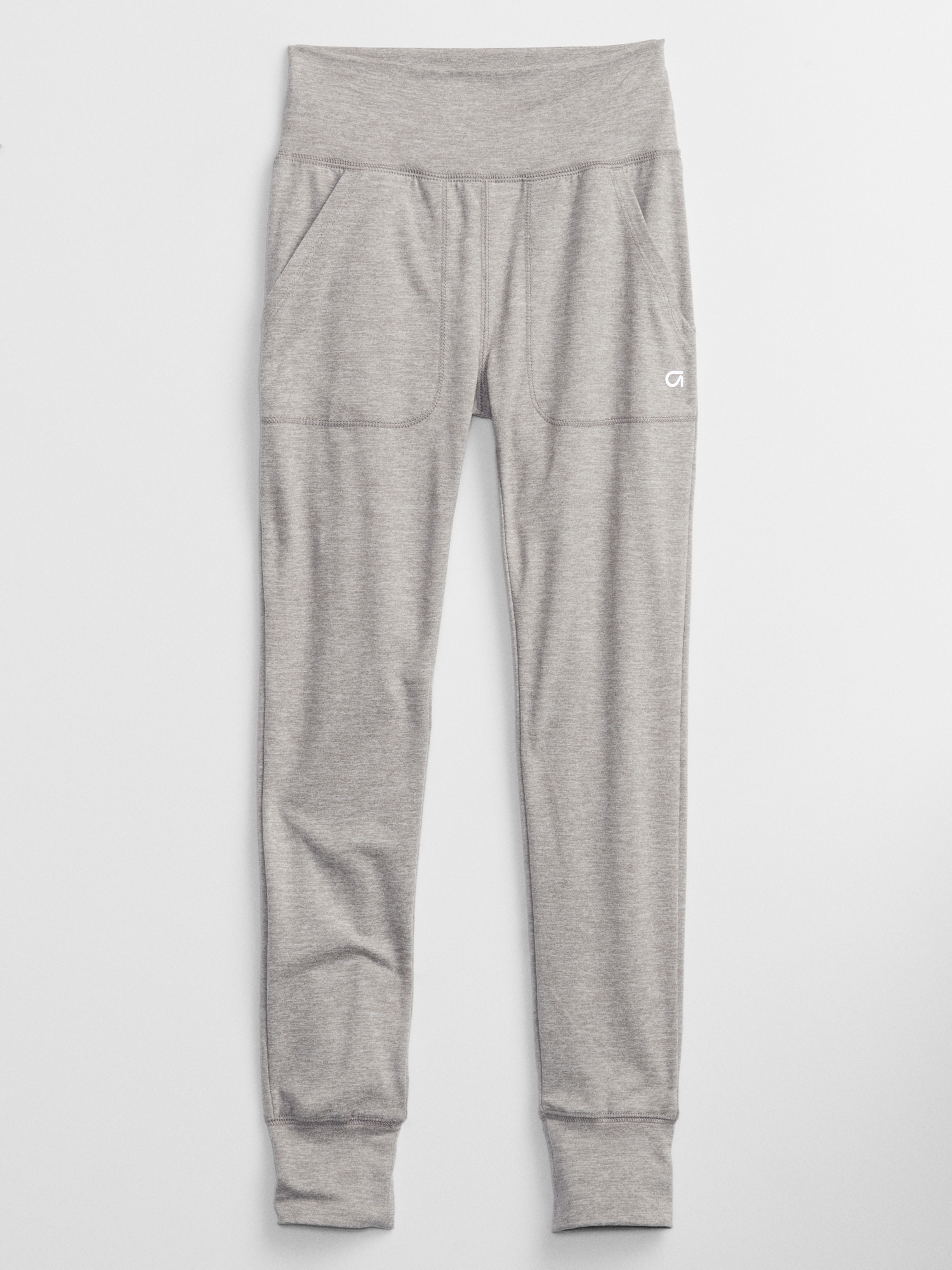 gap brushed tech jersey joggers