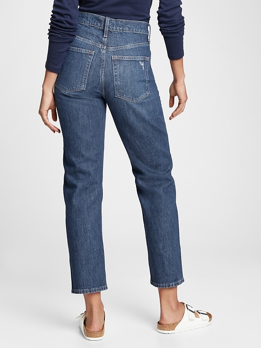 Image number 3 showing, Sky High Straight Leg Jeans with Washwell&#153
