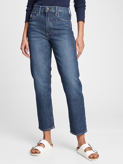 Image number 2 showing, Sky High Straight Leg Jeans