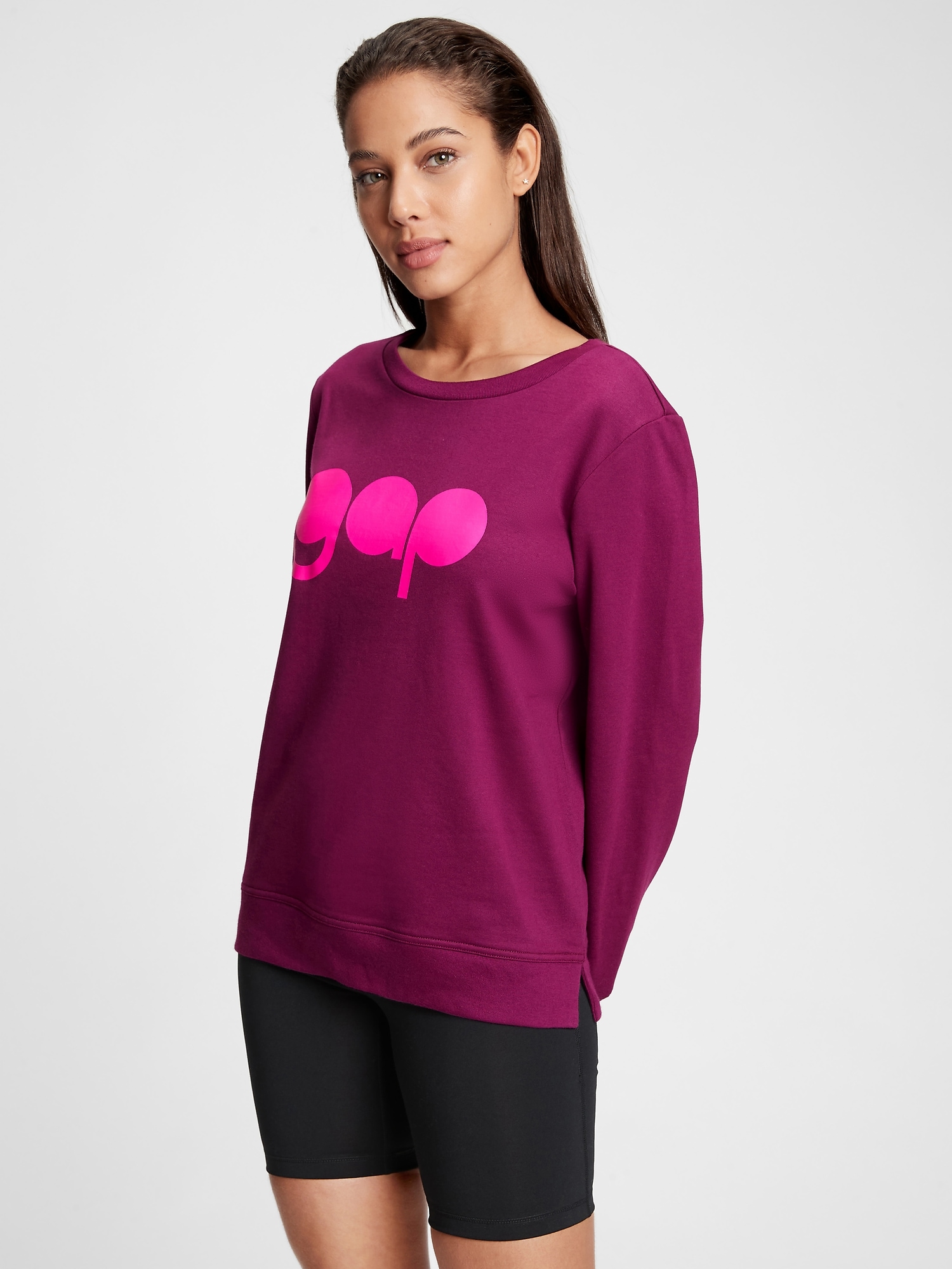 Gap Logo Crewneck Sweatshirt Gap Factory