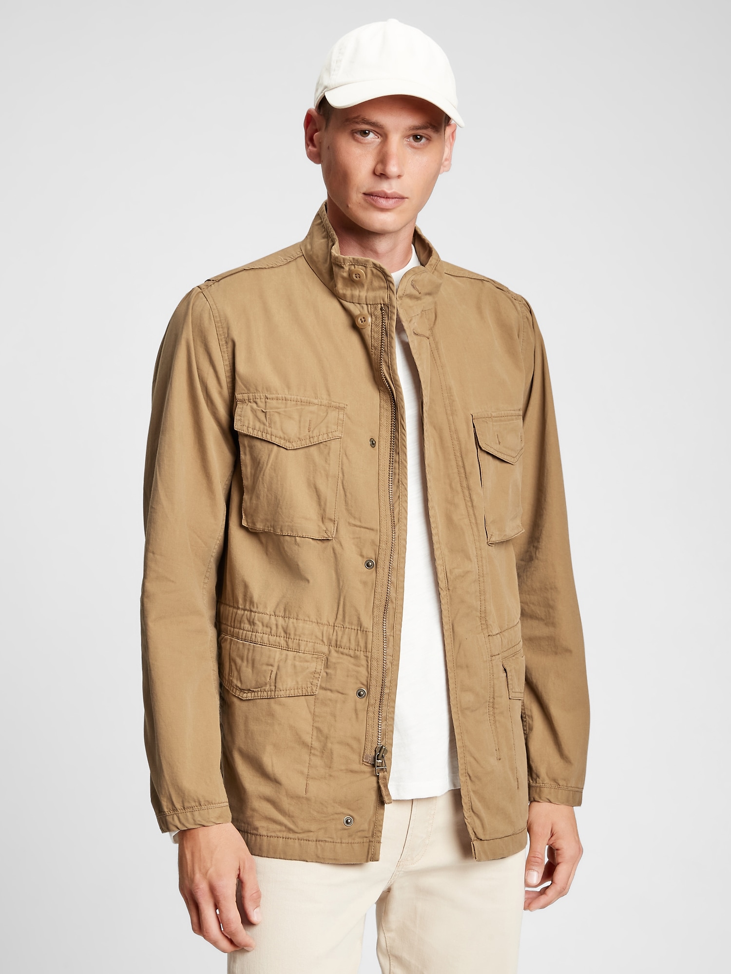 Canvas Utility Jacket | Gap Factory