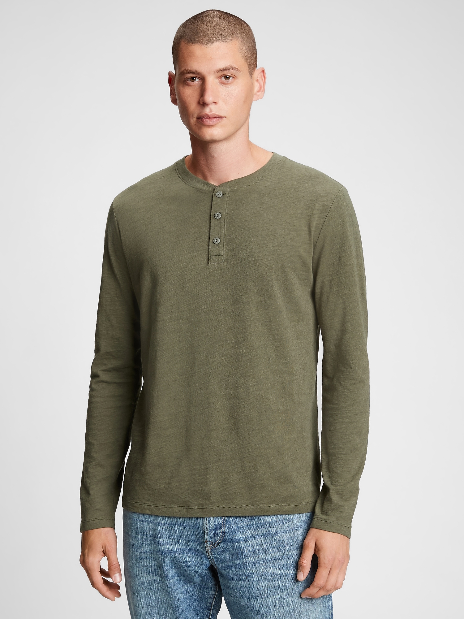 LivedIn Henley TShirt Gap Factory