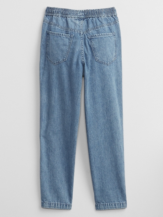 Image number 2 showing, Kids Denim Pull-On Joggers