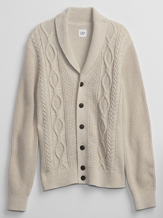Image number 3 showing, Textured Cardigan Sweater