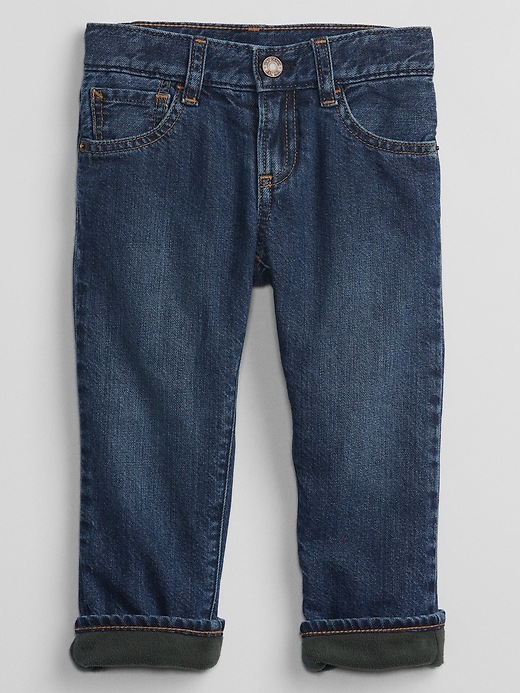 old navy fleece lined jeans